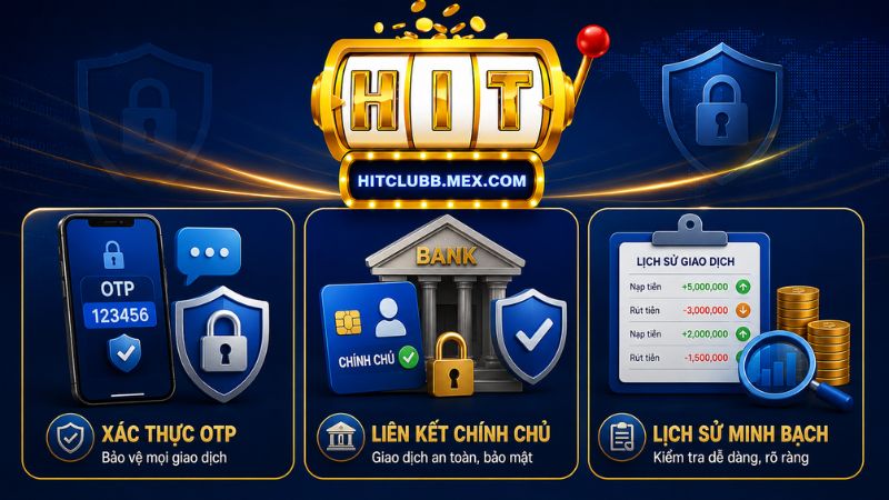 Chính sách bảo mật giao dịch tài chính trên cổng game HitClub