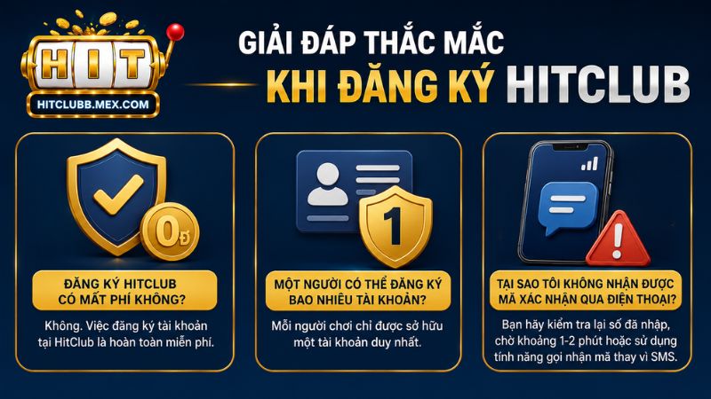 Giải đáp thắc mắc khi đăng ký HitClub