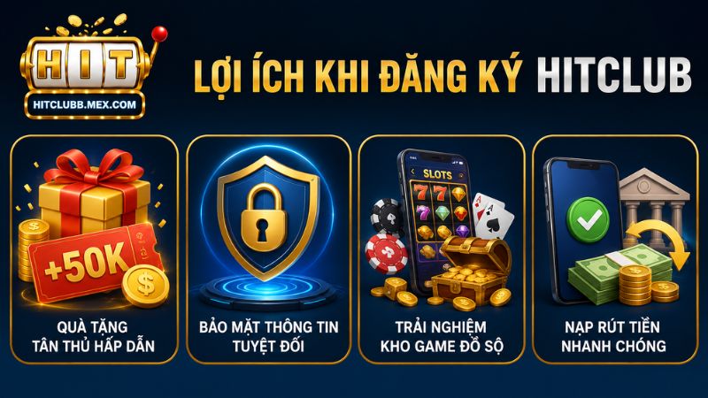 Những lợi ích nhận được khi đăng ký HitClub
