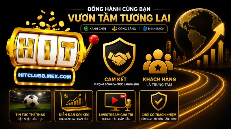 Giới thiệu HitClub với sứ mệnh trong tương lai và cam kết với hội viên