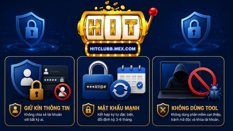 Trách nhiệm bảo mật của thành viên khi tham gia HitClub