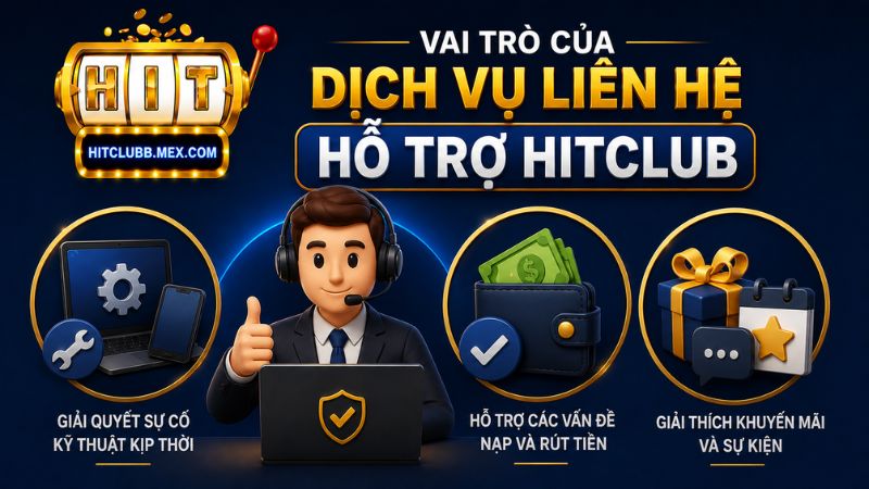Vai trò của dịch vụ liên hệ hỗ trợ HitClub